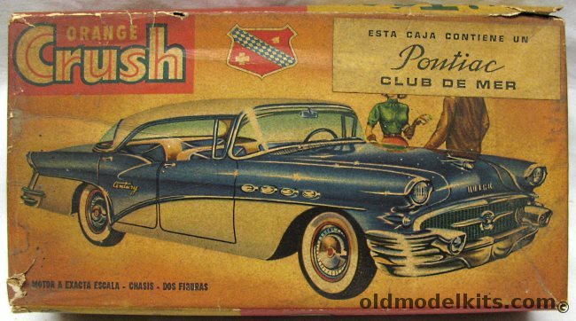 Orange Crush-Revell 1/25 Pontiac Club de Mer Show Car - From 1956 GM Motorama plastic model kit